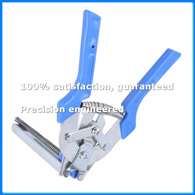 1pc Pinza per Anelli a Maiale e 600pz Clip a M per Recinzioni in Rete Metallica per Polli, Strumento Manuale per Saldatura e Riparazione - FS