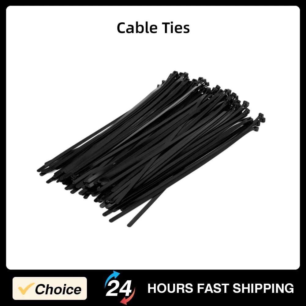 Cable Ties Multiple Use Fastener Thick Thin Nylon Zip Wraps Supplies 8 x 400 Cable Tie Supplies Nylon Cable Ties Zip Ties
