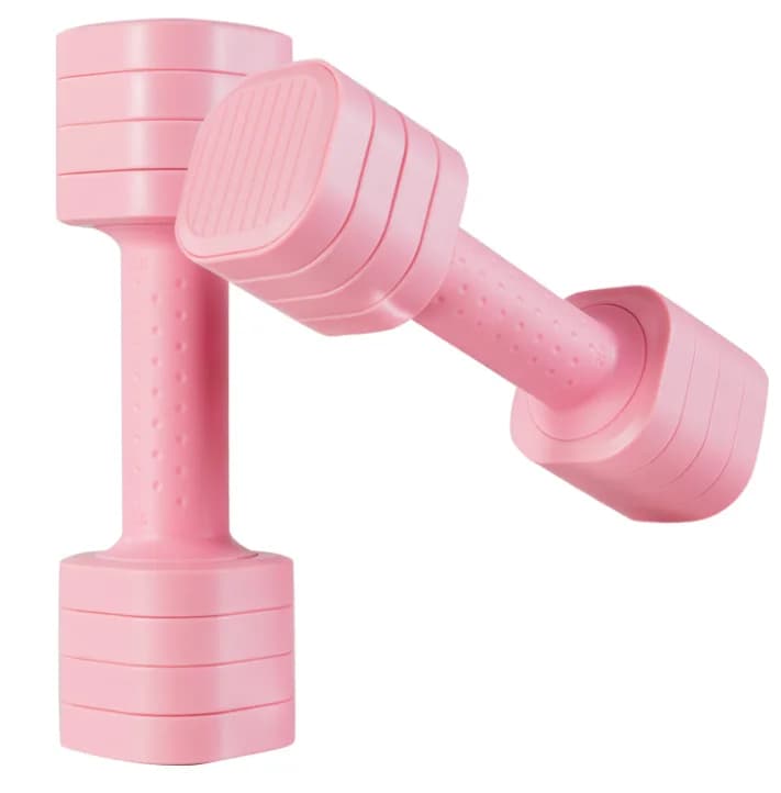 Attrezzatura per il fitness domestica regolabile Manubri da donna staccabili per dimagrire la perdita di peso ottimale per l'allenamento del braccio in ufficio