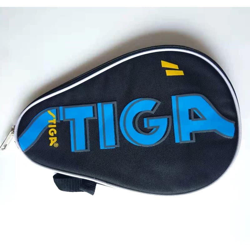 ping pong stiga rack case could contain a racket and a three-ball pumpkin case, high quality case