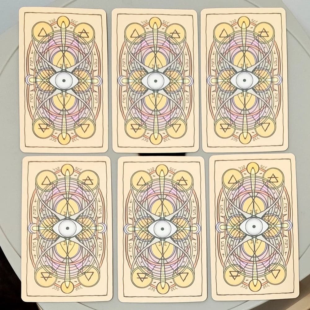 36 carte dei tarocchi Brume Lenormand Deck da 10,4 x 7,3 cm