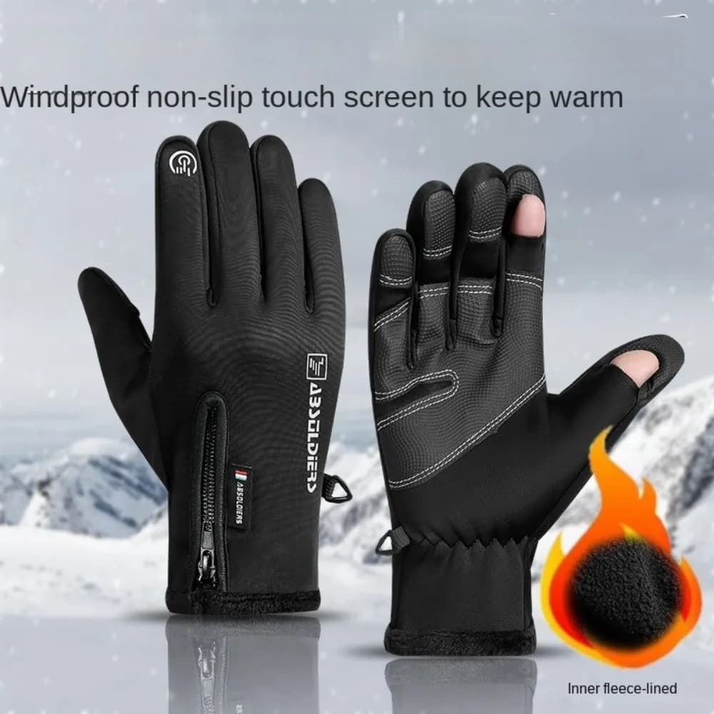 Guanti da moto invernali riutilizzabili durevoli Guanti da moto traspiranti touch screen Guanti da motocross multi-dimensione caldi per uomo donna