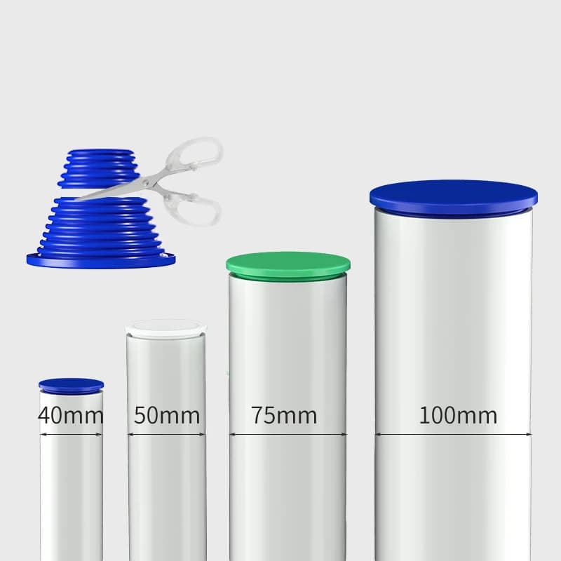 Anello di tenuta per tubo fognario in silicone Tappo per tubo dell'acqua Scarico a pavimento Tappo di tenuta per fognatura antiodore Scolapiatti per doccia Accessori per il bagno