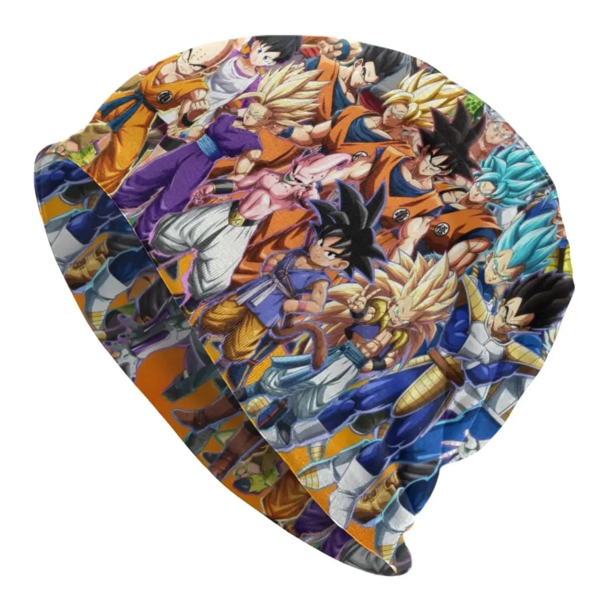 Dragon Ball Z Dragonball Anime Slouchy Beanie for Women Men Chemo Hats Knitted Hats