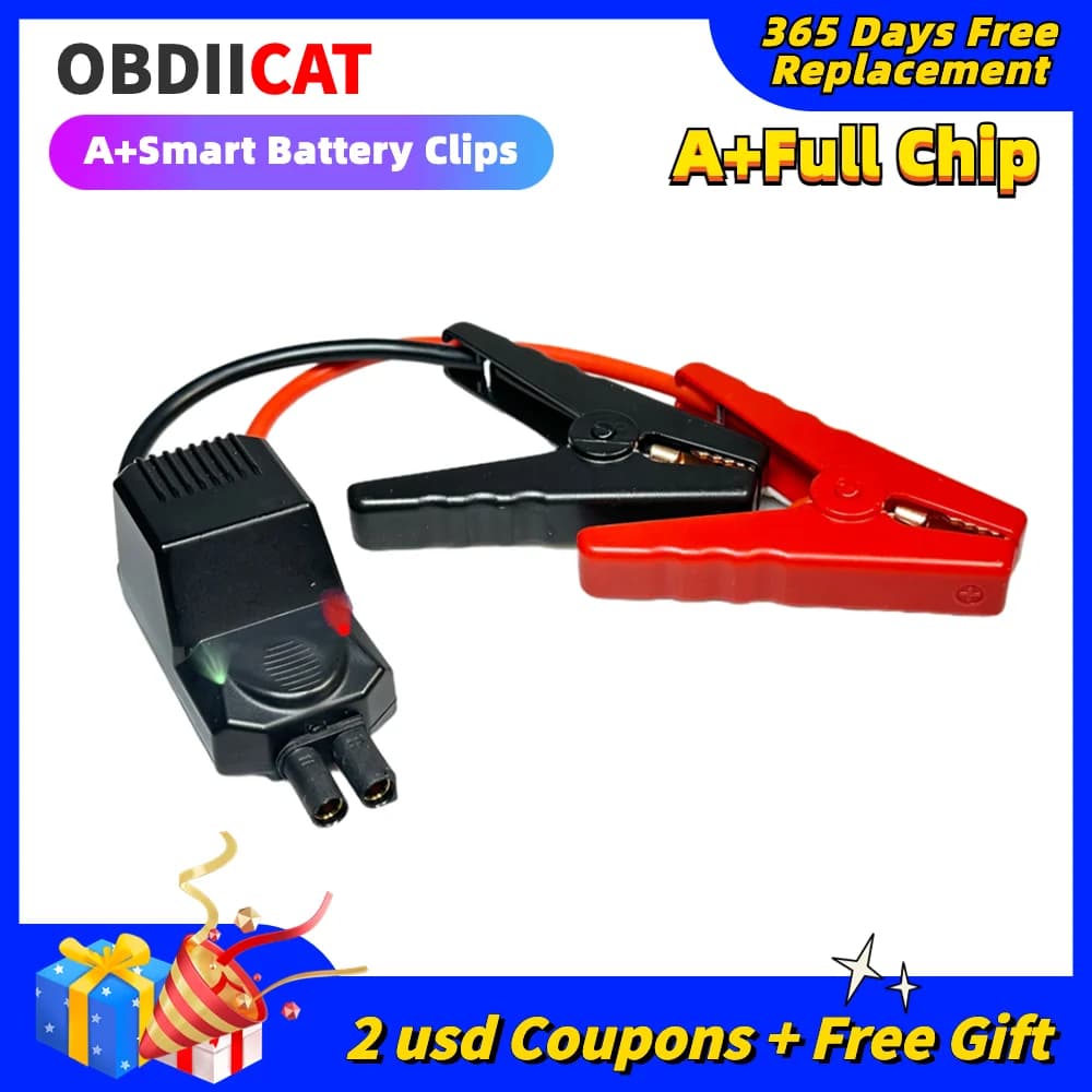 Cavo a clip caldo per avviatore di emergenza per auto con connettore a spina EC5 cavo di emergenza batteria morsetti a coccodrillo Clip auto/camion