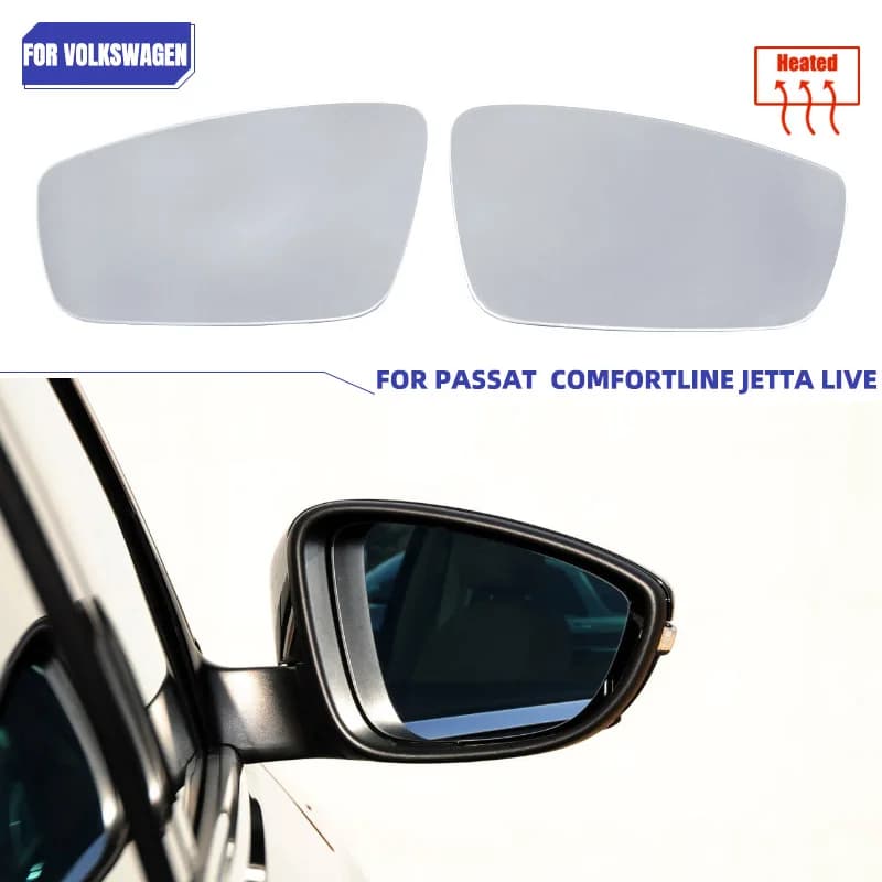 For Volkswagen Jetta Mk6 2011-2018 Volkswagen Passat B7 2011-2015 Beetle 2012-2019 heated side mirror glass wide-angle
