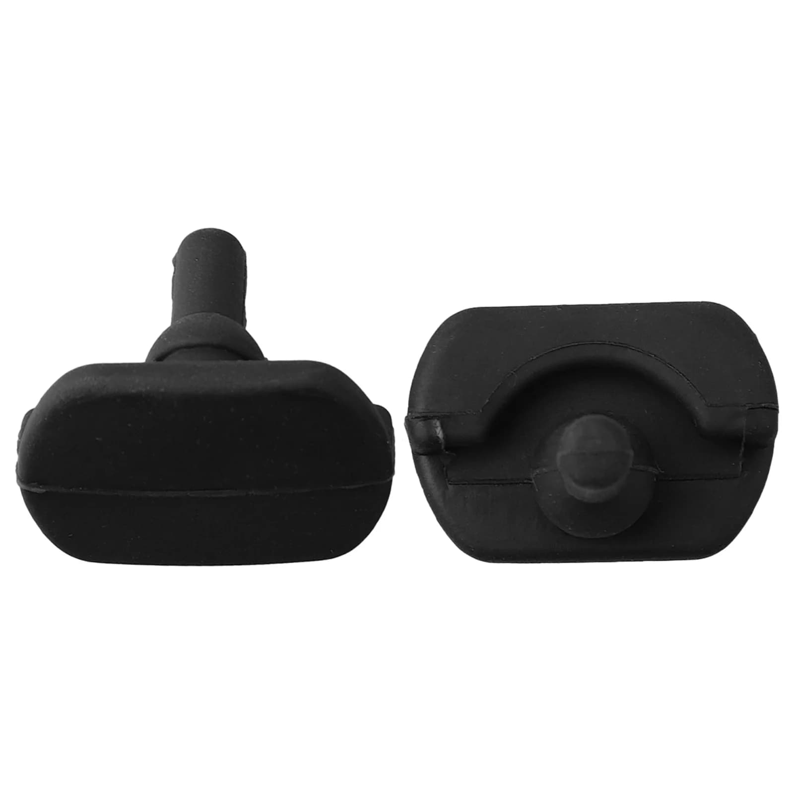 250 °C Air Fryer Bumper Heat-resistant accessories, 4 pieces/8 pieces, scratch-resistant, black, easy to use spare parts