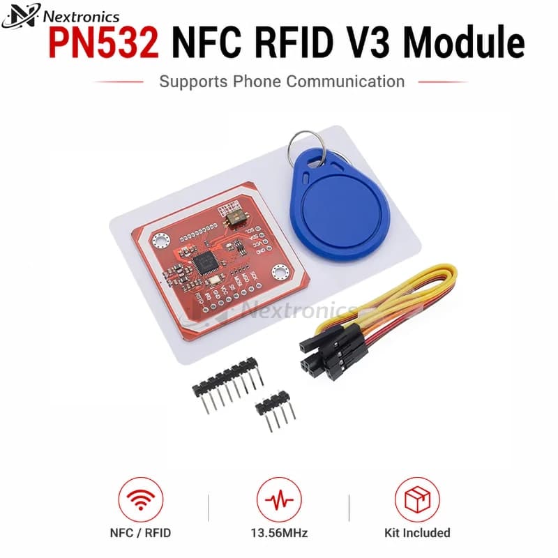 1Set PN532 NFC RFID Wireless V3 Reader Writer Module 13.56MHz I2C SPI HSU PCB Antenna S50 Card for Arduino