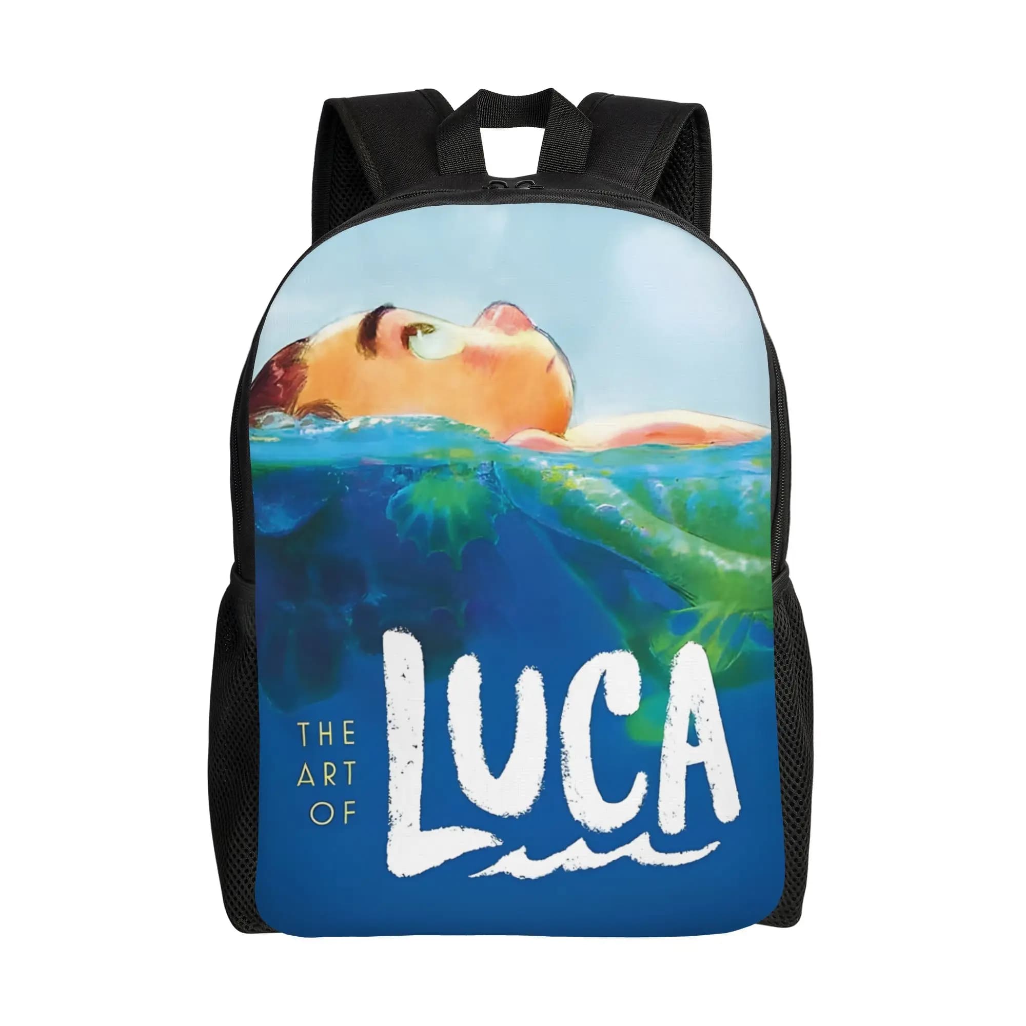 Borsa da scuola Walt Cartoon College per il ritorno a scuola, zaino personalizzato Luca Paguro