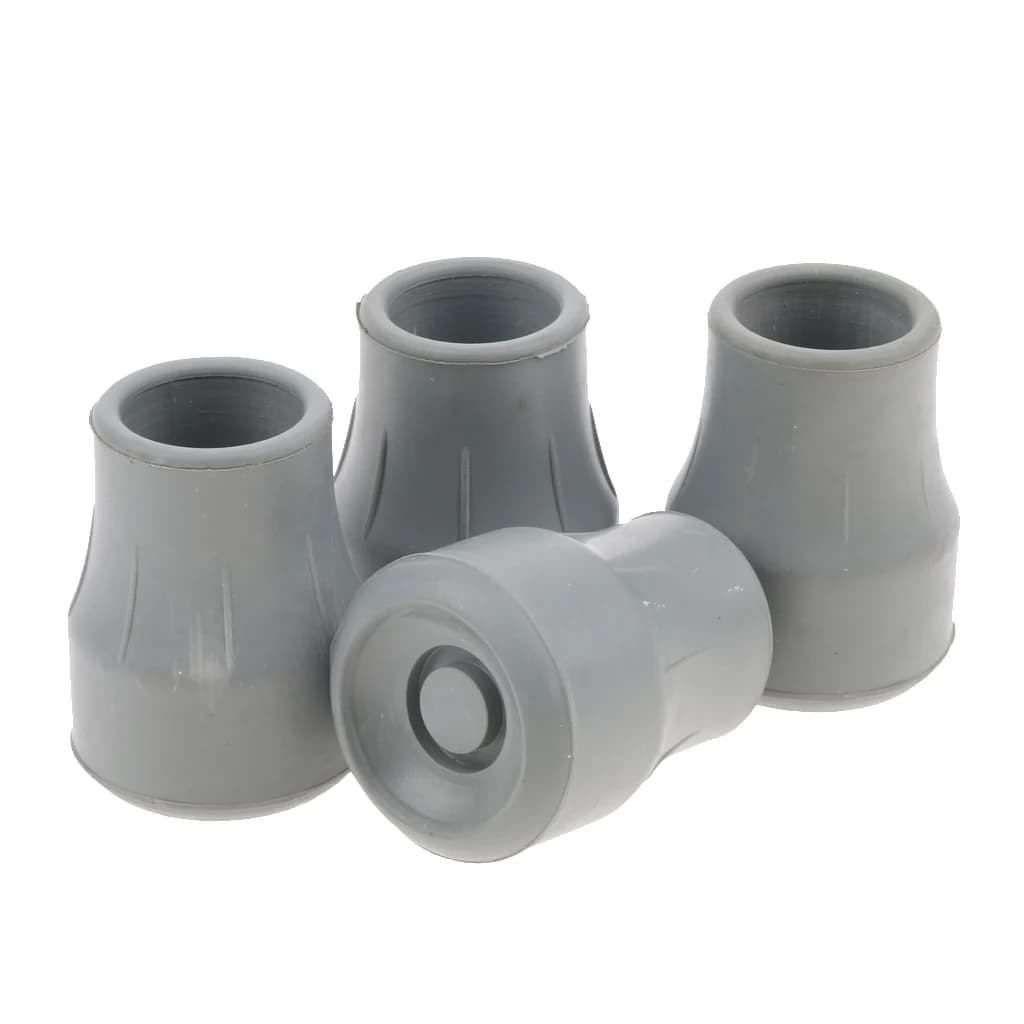 4 pieces 22mm tip for trek stick rubber stop hiking walking stick protection die tip for outdoor sport tip for trekking pole