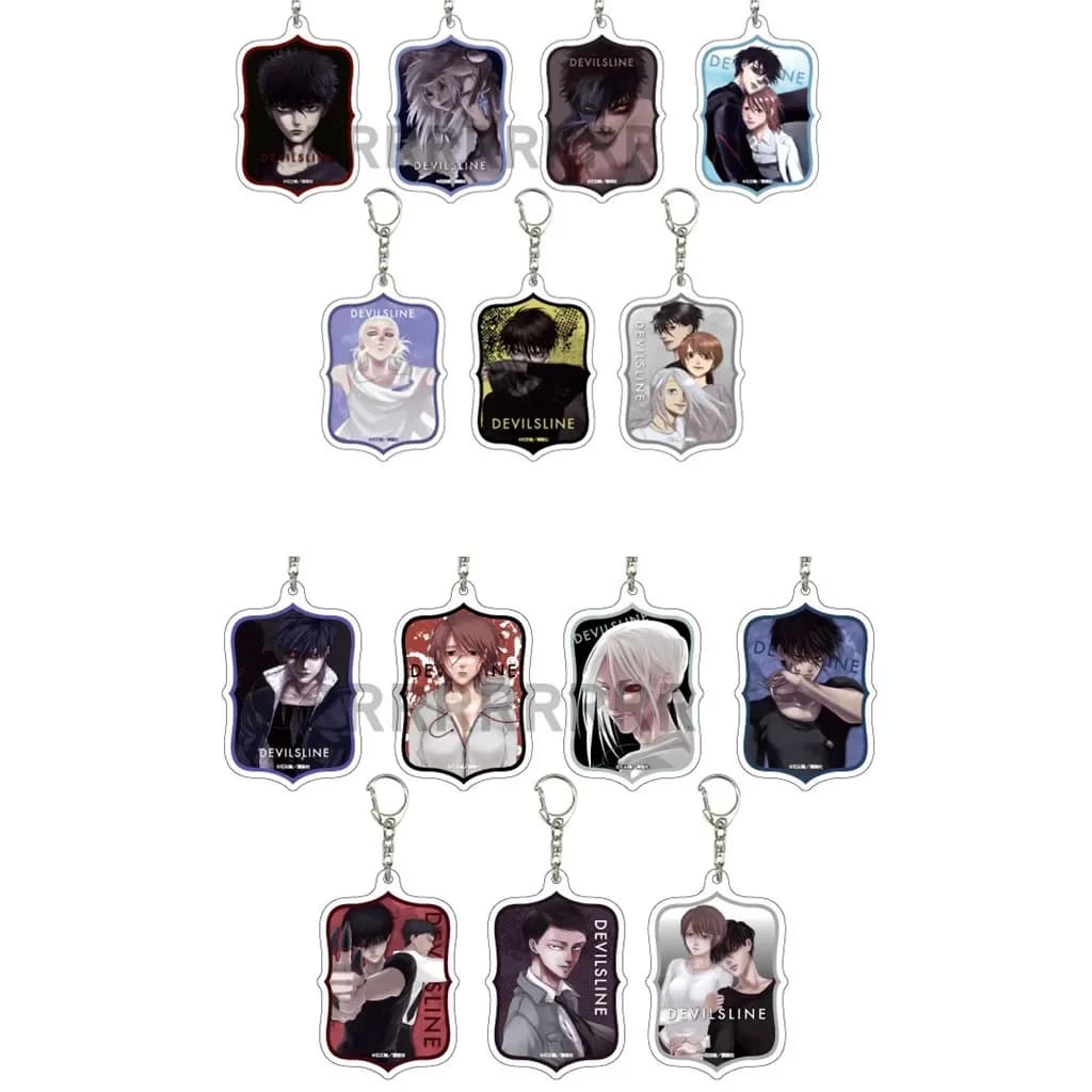 Anime Juliana Lloyd Kikuhara Kirio Tenjo Nanako Portachiavi Bambola Anzai Yuki Taira Tsukasa Acrilico Portachiavi Ciondolo Borsa per il Regalo