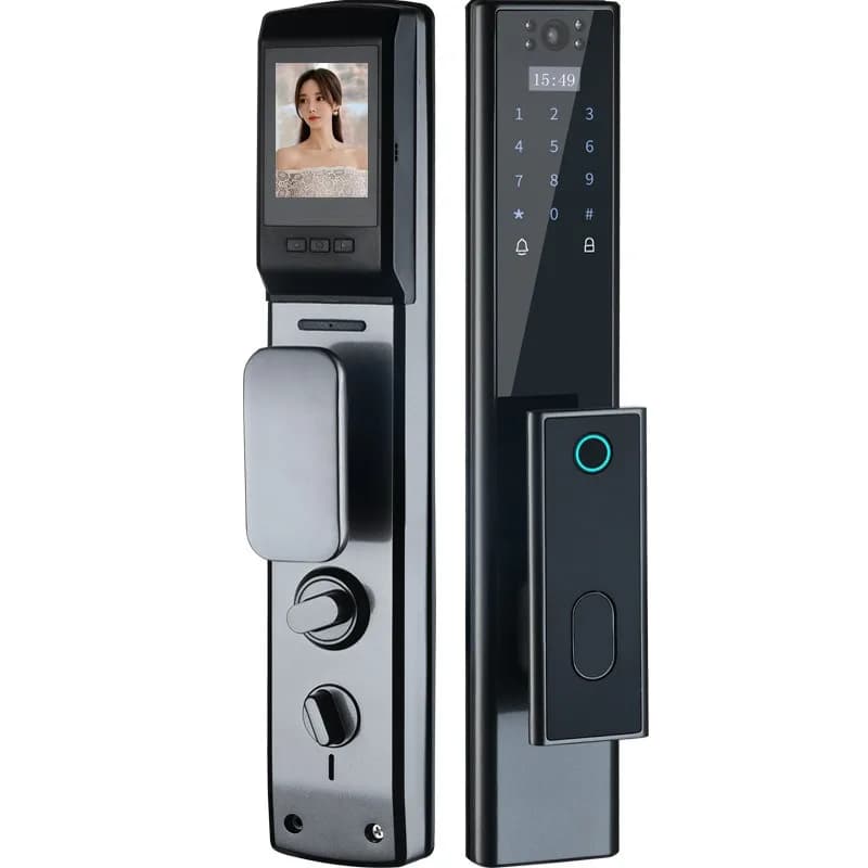 Household Video Doorbell, Anti-theft Door, Fingerprint Lock With Surveillance Camera, Smart Door Lock, Automatic Indoor Password