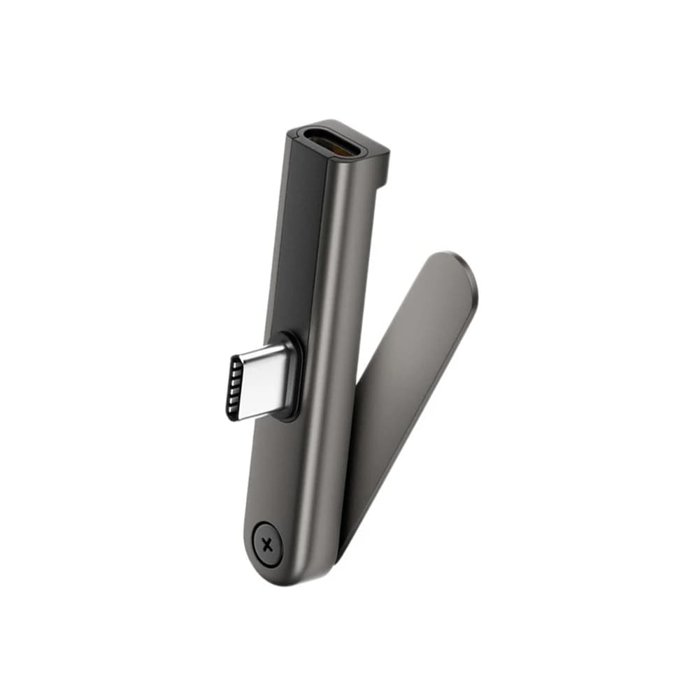Caricabatterie USB C Leggero da 17g 240W con Supporto Pieghevole Integrato per Telefono, Ideale per Gaming, Streaming, Viaggi e Lavoro