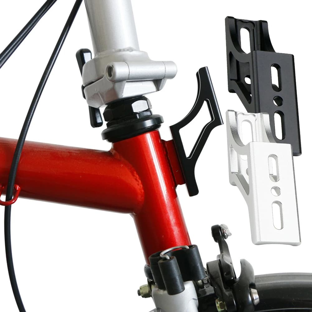 Convertitore per luce a naso di maiale in lega di alluminio per bici pieghevole DAHON, adattatore per portaborse D7 D5 P8 P18
