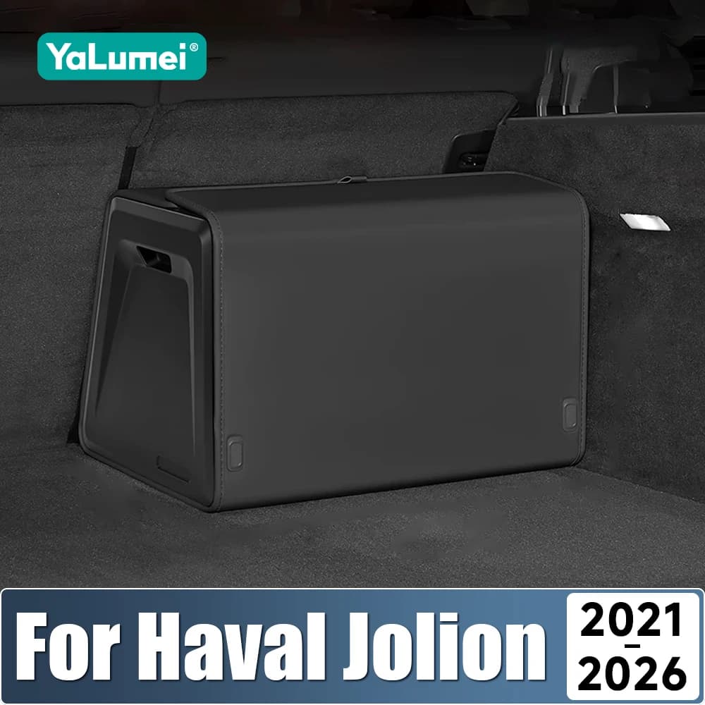 For Haval Jolion 2021 2022 2023 2024 2025 2026 Universal Portable Foldable Car Trunk Storage Box Organizer Tools Tidying Package