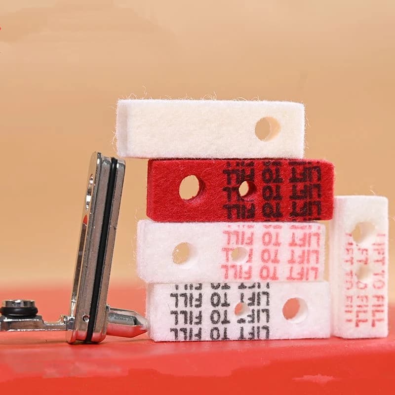 Bottom Felt Pad Base Oil Absorbent Cotton Gasket For Zippo Zorro Lighter Inner Liner Universal Sealing Pad Prevent Volatilize