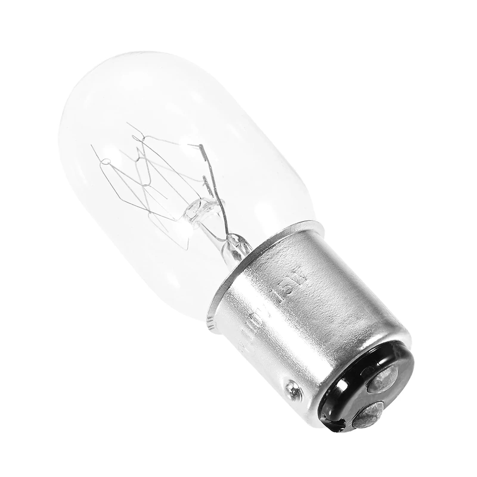 BA15D 110V Lampadina per macchina da cucire Lampada a incandescenza LED Luce per frigorifero Led Cabinet/Luce notturna Lampadina per macchine utensili Segni per microscopio