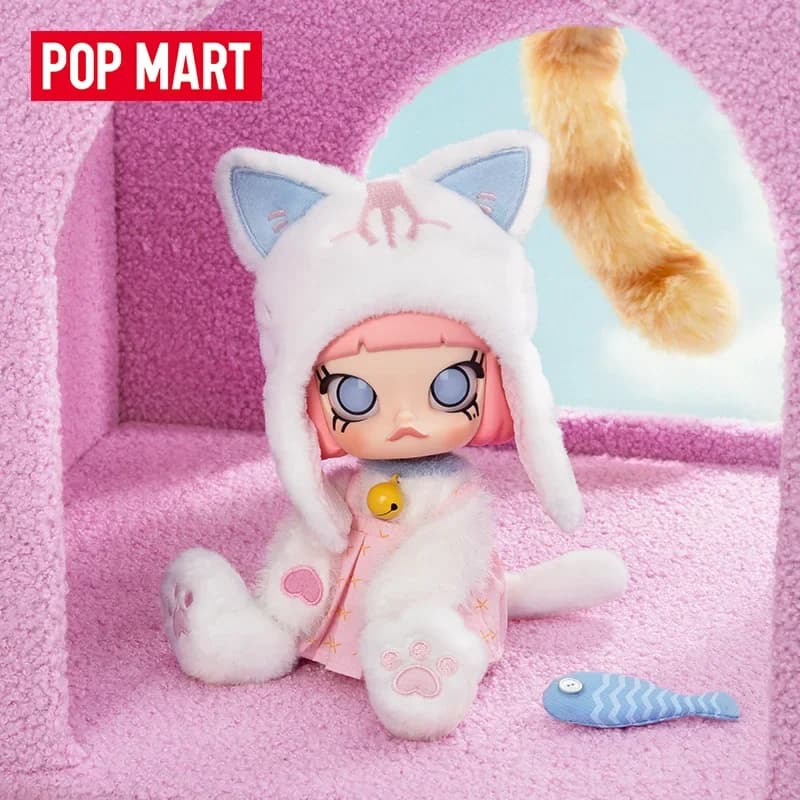 POP MART MOLLY Peekaboo Series 1/8 BJD Blind Box Doll Mystery Box Guess Bag Toys Cute Anime Figure Desktop Ornaments Collection