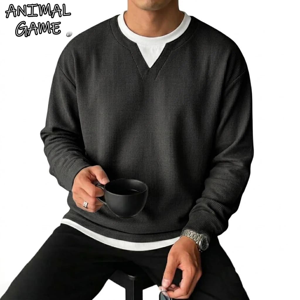 Nuove Felpe a Maniche Lunghe da Uomo, T-Shirt Casual, Cappotti di Lusso, Felpa con Cappuccio a Collo Alto, Magliette Traspiranti