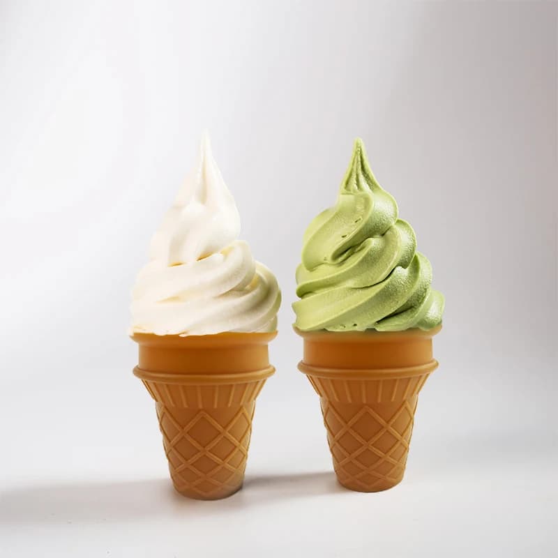 Coni per gelato in silicone riutilizzabili Porta gelato per bambini Giocattoli da spiaggia all'aperto Giocattoli per stampi per sabbia per bambini per giochi al mare Giocattoli di sabbia