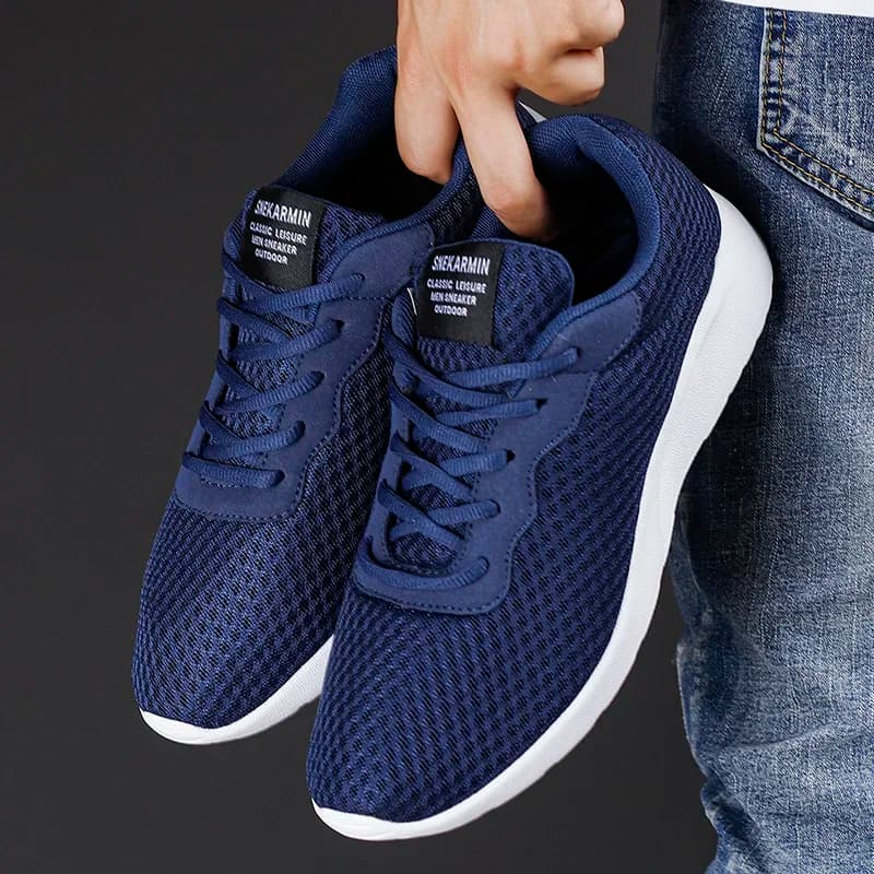 Mocassini Slip-on da Uomo in Pelle Casual, Scarpe Leggere, Nuovi Arrivi Primavera, Sneakers Traspiranti alla Moda