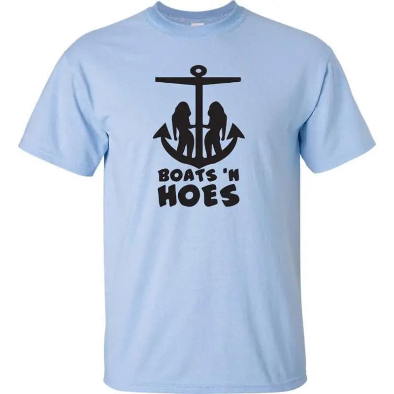 Barche N Hoes Step Brothers Will Ferrell SNL ANCHOR Movie Maglietta da uomo 362