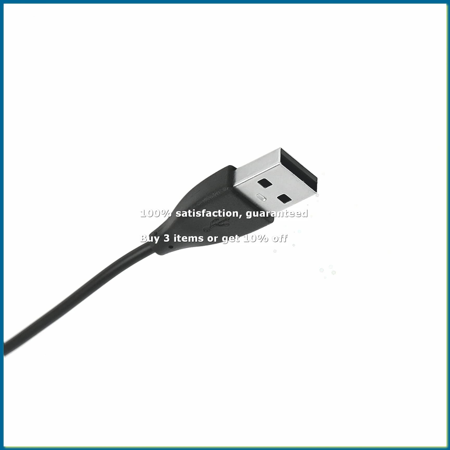 Charging Clip for - Replacement USB Charger Adapter Charge Cord Charging Cable for Smart Fitness Watch (1-Pack)-FABY