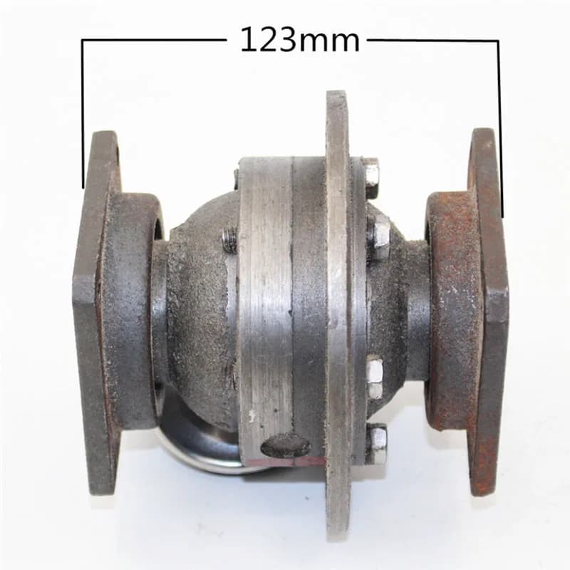 Multifunctional electric tricycle rear axle accessories chain differential small shell tricycle with tooth brush motor