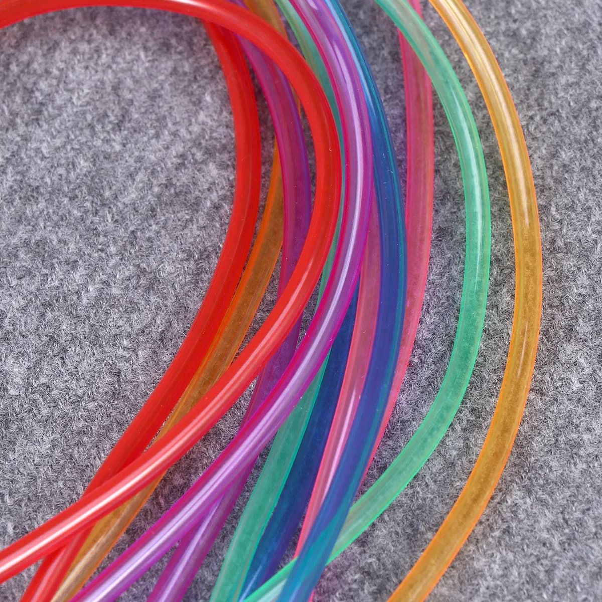Set of 12 Carpet Hooks, Plastic Needles of Various Dimensions, Afghan Knife Tools and Tunis with Flexible Cable for Weaving