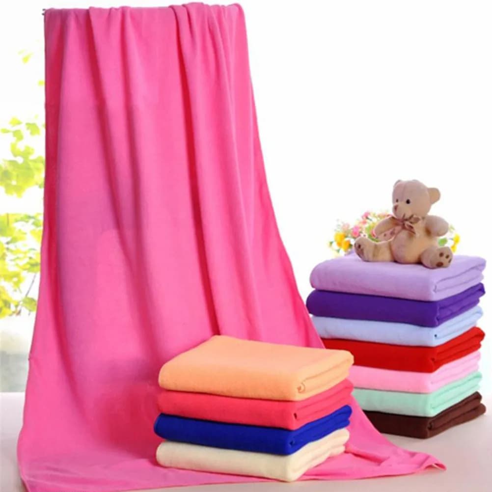 Asciugamano da Bagno Leggero 70x140cm in Microfibra ad Asciugatura Rapida con Eccellente Assorbenza d'Acqua per Sport, Spiaggia, Vacanze, Doccia, Spa, Viaggi