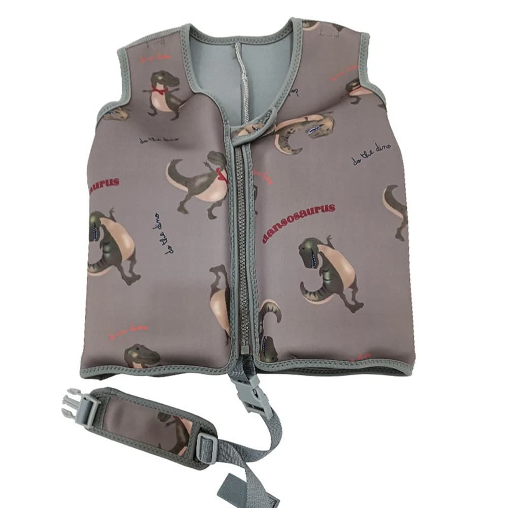 Nuovo costume da bagno per bambini primaverili ed estivi Gilet di protezione solare unisex per bambini, aiuto per il nuoto, abbigliamento per galleggiamento