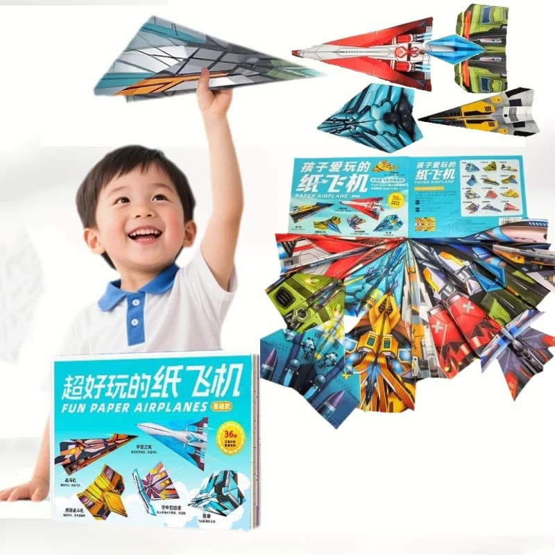 36 pieces diy for kids origami air parent-child toy handmade color air toy educational skill practice puzzle toy