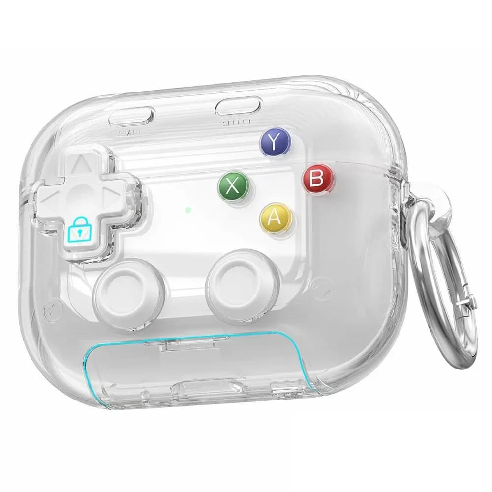 Custodia Protettiva in Silicone per Cuffie Bluetooth con Pulsante a Pressione, Antipolvere, Supporto per Telefono e Ciondolo a Stella per AirPods Pro 3