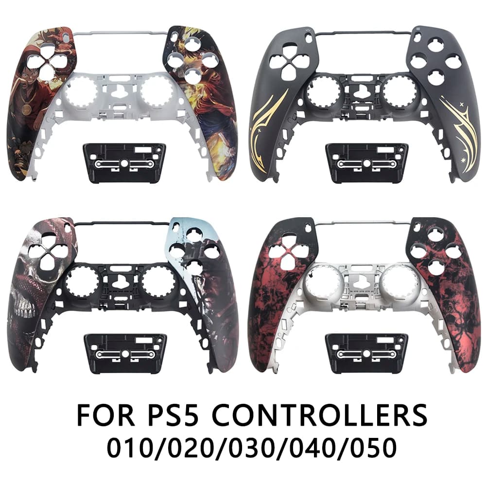For PS5 Console Game Controller Game Accessories For PS5 Controller Shell Cover Edition Theme Replacement Touch Panel