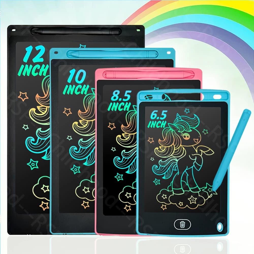 6.5/8.5/10/12 pollici LCD Tavoletta da disegno Tavolo da disegno elettronico Doodle Sketchpad Scrittura a mano Pad Giocattoli per bambini Regali di compleanno