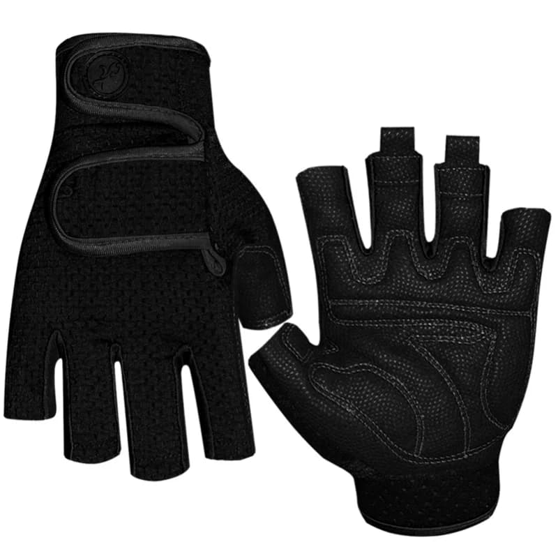Guanti da Vela 3/4 a Dita Corte per Ciclismo, Mountain Bike, Bicicletta, Pesca, Kayak, Pagaia, Vela e Allenamento per Uomini e Donne