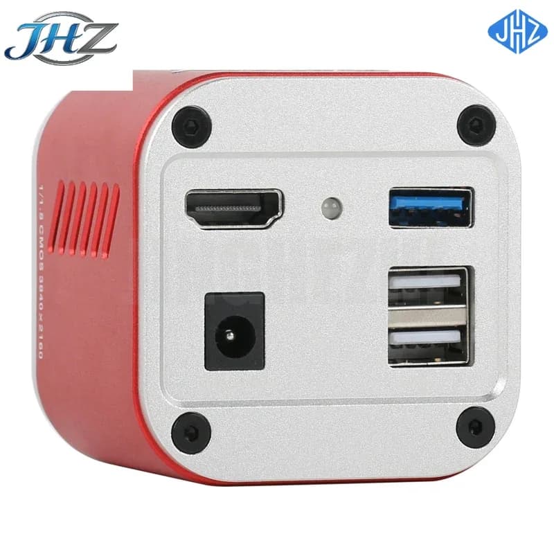 Telecamera Microscopica Industriale JHZ per IMX678 4K 1080P HDMI USB 3.0 per Misurazioni LAB e Saldature