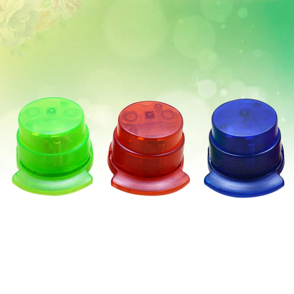 6Pcs Mini Stapleless Stapler Compact Portable Eco Friendly Office School Stapler No Staples Required Paper Punch Stitch Design