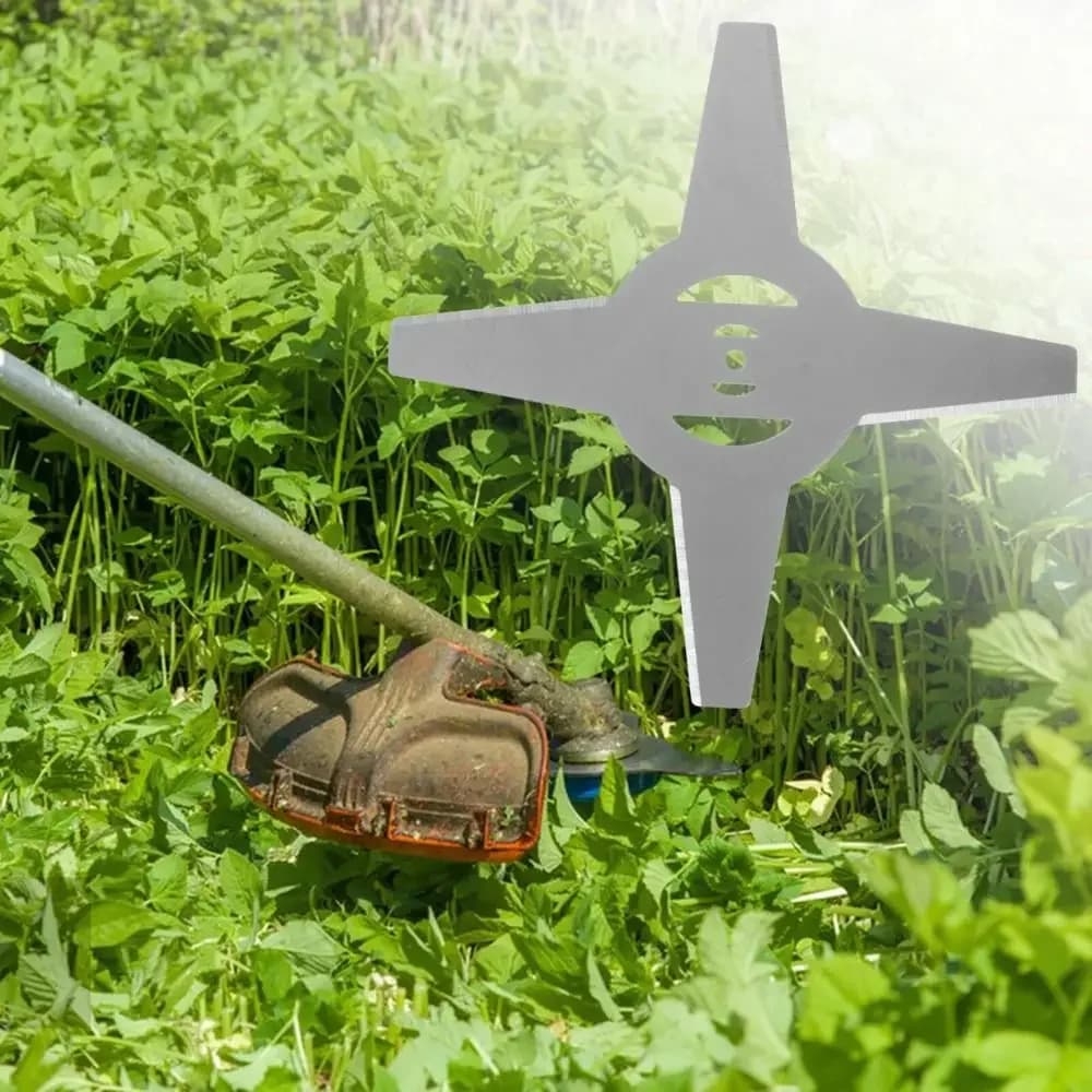 Lama per Decespugliatore da 150mm, Testa per Decespugliatore, Lame per Sega, Accessorio per Tosaerba Elettrico, Ricambi per la Cura del Giardino