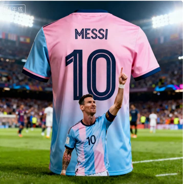 2026 MESSI Special Edition Football Jersey for Men Women Commemorative Soccer Shirt Quick Dry Comfortable Sportswear