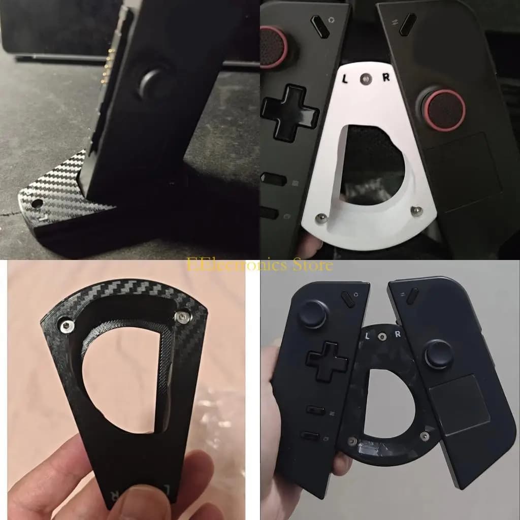 B03C Maniglia gioco ergonomica Grip Linker Supporto per controller Connettore stampato in 3D Connettore controller magnetico