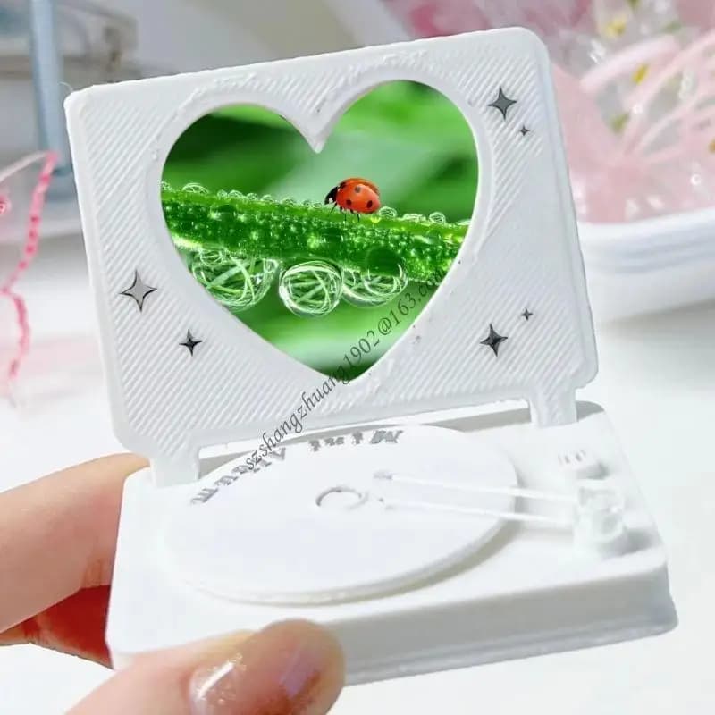 Q6RB Resina Shaker Stampo Foto Frame resina Stampo EPossy Resin Casting Stampo Mormo Record Stampo in silicone per