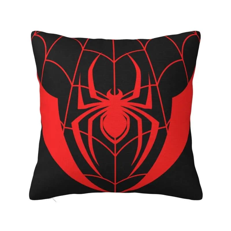 Custom Spider Animal Pillow Case 45x45cm Home Decoration Cartoon Spider Web Cute Little Luxury Cushion Cover Square Pillowcase