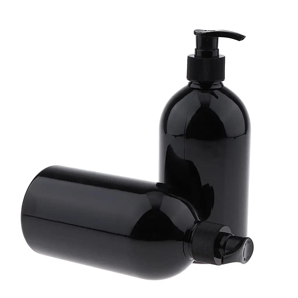 Contenitori dispenser di sapone liquido ricaricabili per bottiglie con pompa in plastica da 2 pezzi