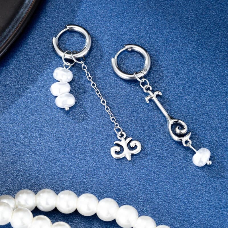 Retro Pearl Pendant Drop Earrings For Women Personality Tassel Earrings Jewelry Gifts
