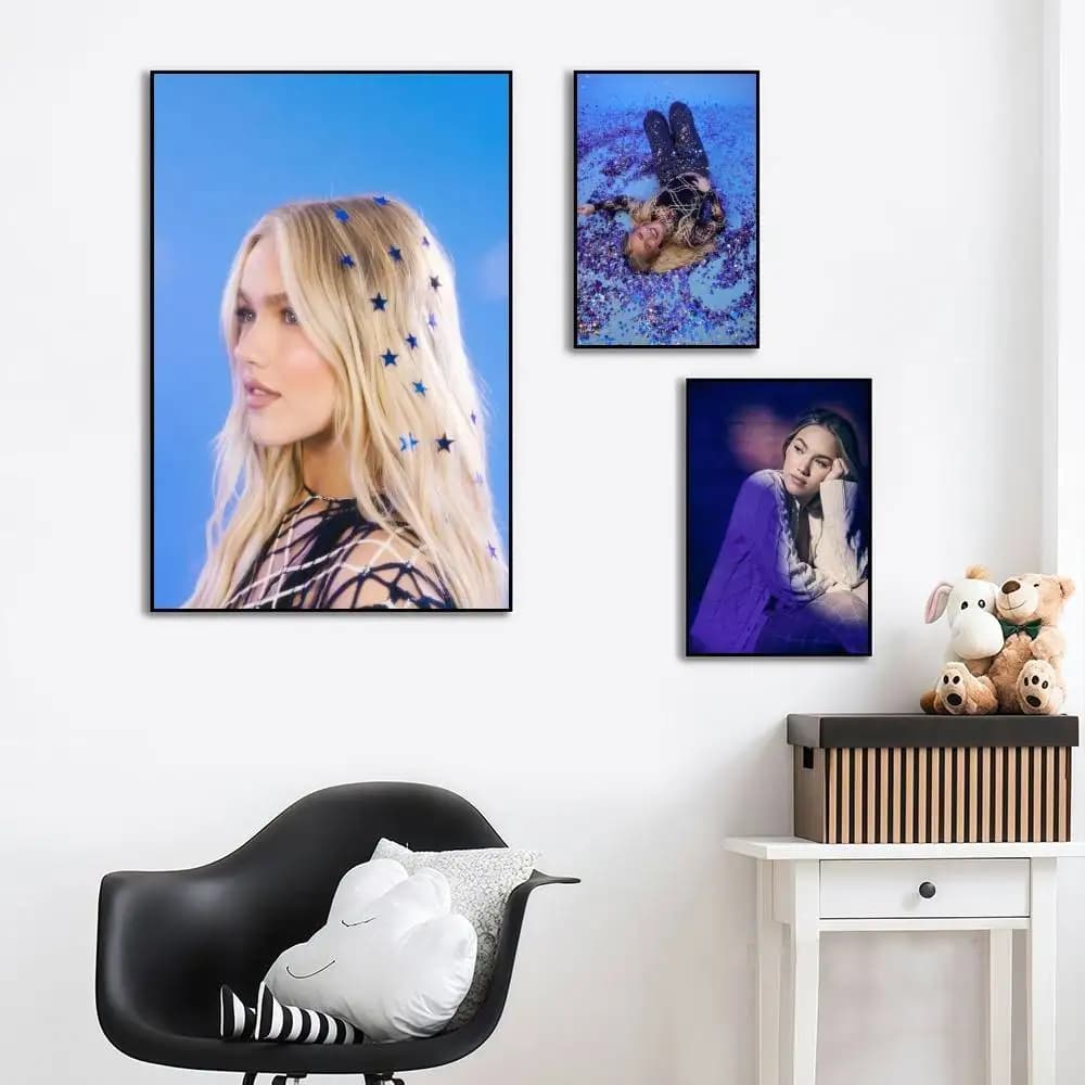 Adesivo POSTER elegante e alla moda della cantante F-Freya Skye Stardust per la decorazione del soggiorno, della camera da letto e del dormitorio
