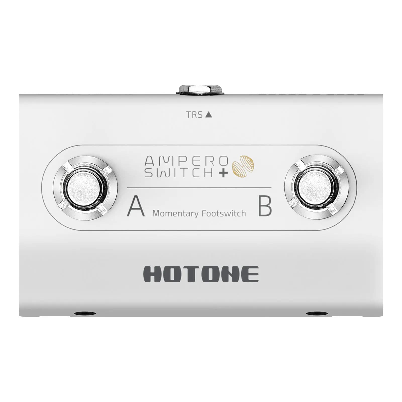 HOTONE Ampero Switch+ Interruttore a Pedale Doppio Momentaneo a 2 Vie, Controller a Pedale da 1/4 di Pollice, Commutatore FS-2