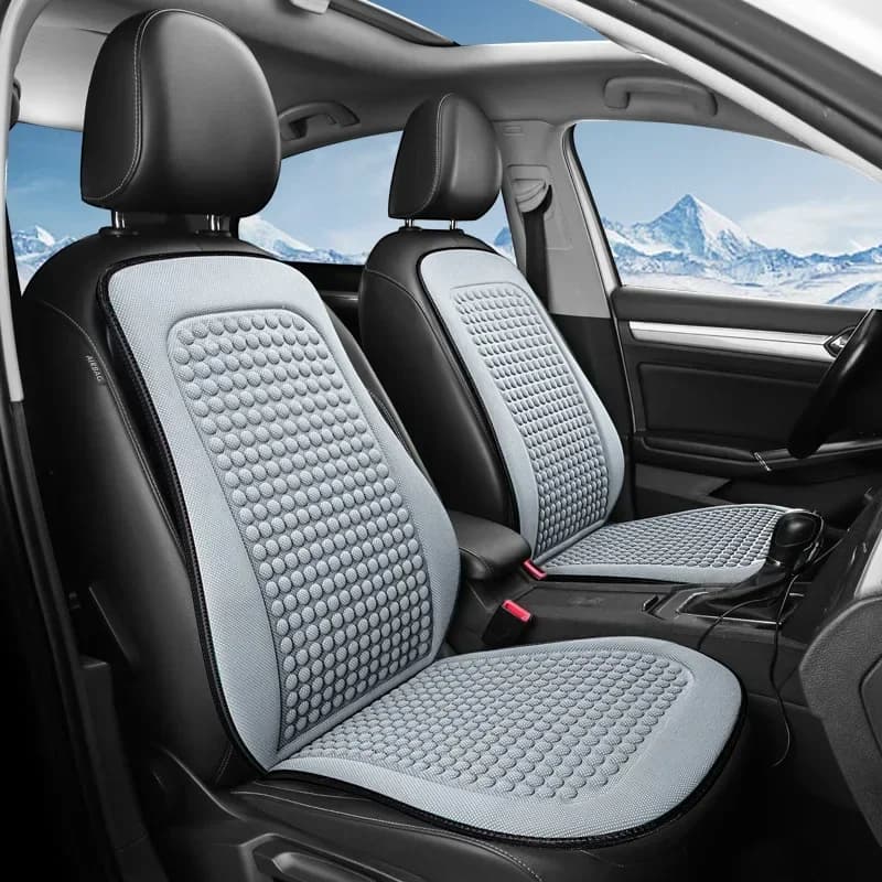 Car Seat Covers in breathable fabric Cover for hip massage triangular convex 3D concave cushion for car seat general with back cushion