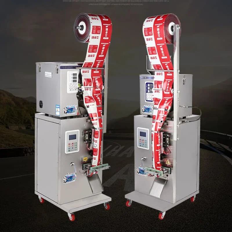 Automatic Weighing Sealing Tea Bag Packing Machine for Quantitative Granular Powder Tea Screws Dried Fruit Lab Packaging