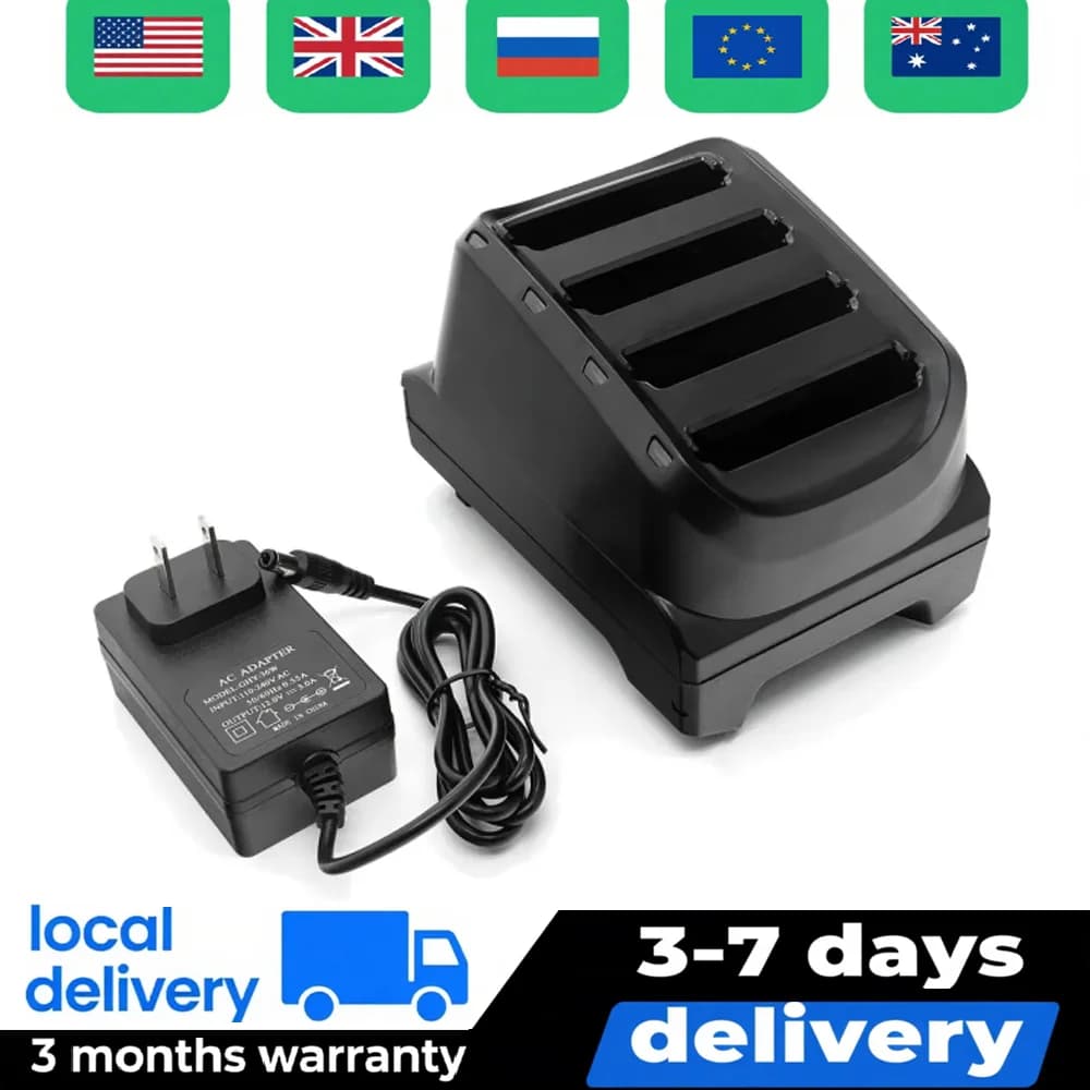 SAC-TC2Y-4SCHG-01 Caricabatteria per scanner Zebra TC21 TC26, nuovo di zecca